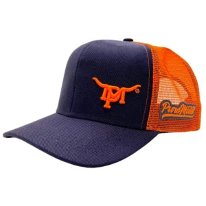 Boné Puro Mato Longhorn Chumbo e Laranja