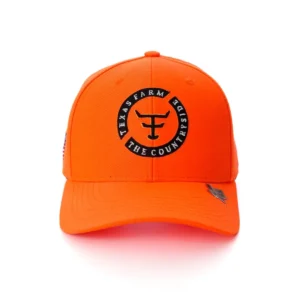 Bone Texas Farm TF689 Laranja Neon/Preto