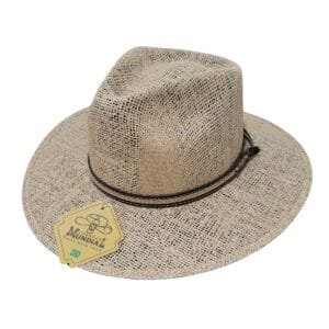Chapéu Mundial Social Juta Marrom - Aba 8, Ref 201
