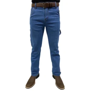 Calça Jeans Masculina Race Bull Carpinteira Azul Claro
