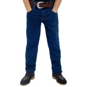 Calça Masculina Juvenil Terra do Rodeio Jeans Stone