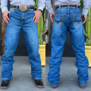 Calça Os Vaqueiros Masculina Balloon BL Verde Destroyer - 10022