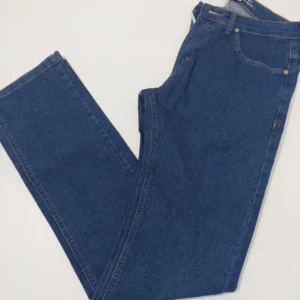 Calça Jeans Wrangler Tradicional Com Elastano Conforto Escura WM1002