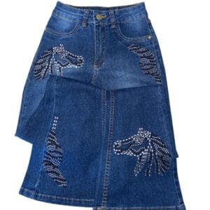 Calca Infantil Feminina Com Brilho ref.V23-10055